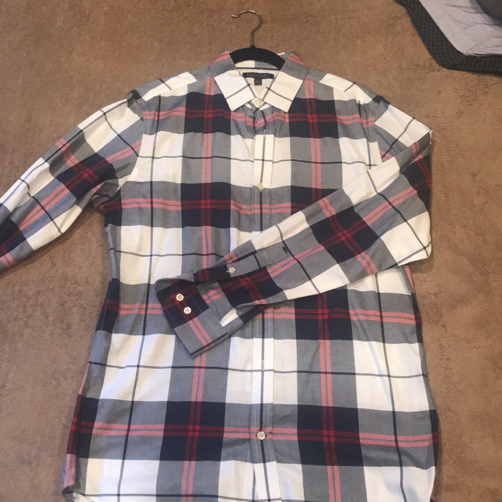 Banana Republic non-iron slim fit Dress Shirt L